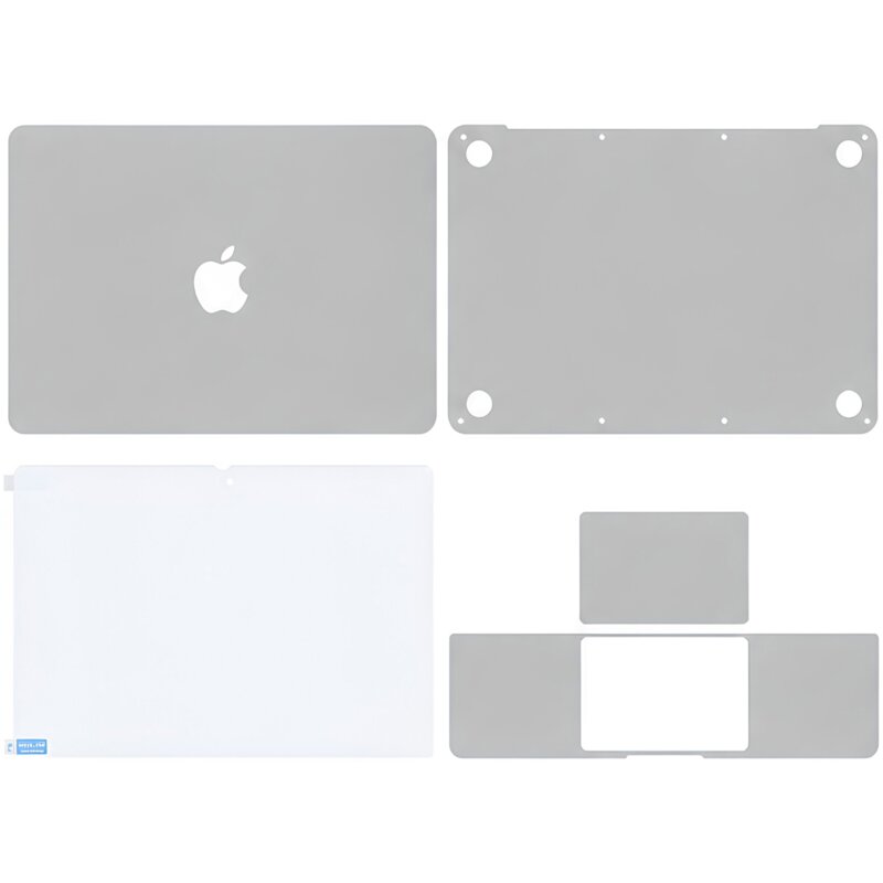 Zestaw ochronny MOCOLL 5w1 do MacBook Air 13.6 Srebrny