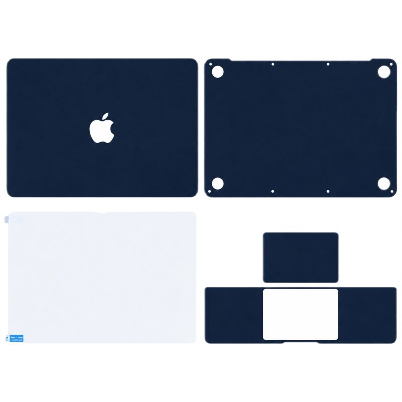 Zestaw ochronny MOCOLL 5w1 do MacBook Air 13.6 Granatowy