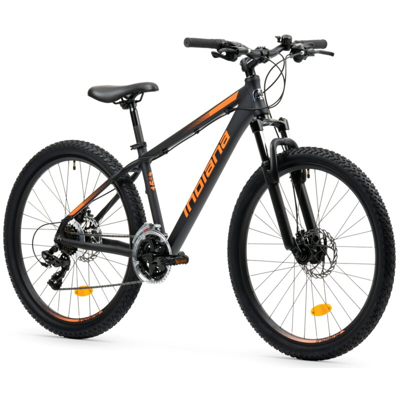 Rower górski MTB INDIANA X-Pulser 2.6 M15 26 cali męski Czarno-pomarańczowy