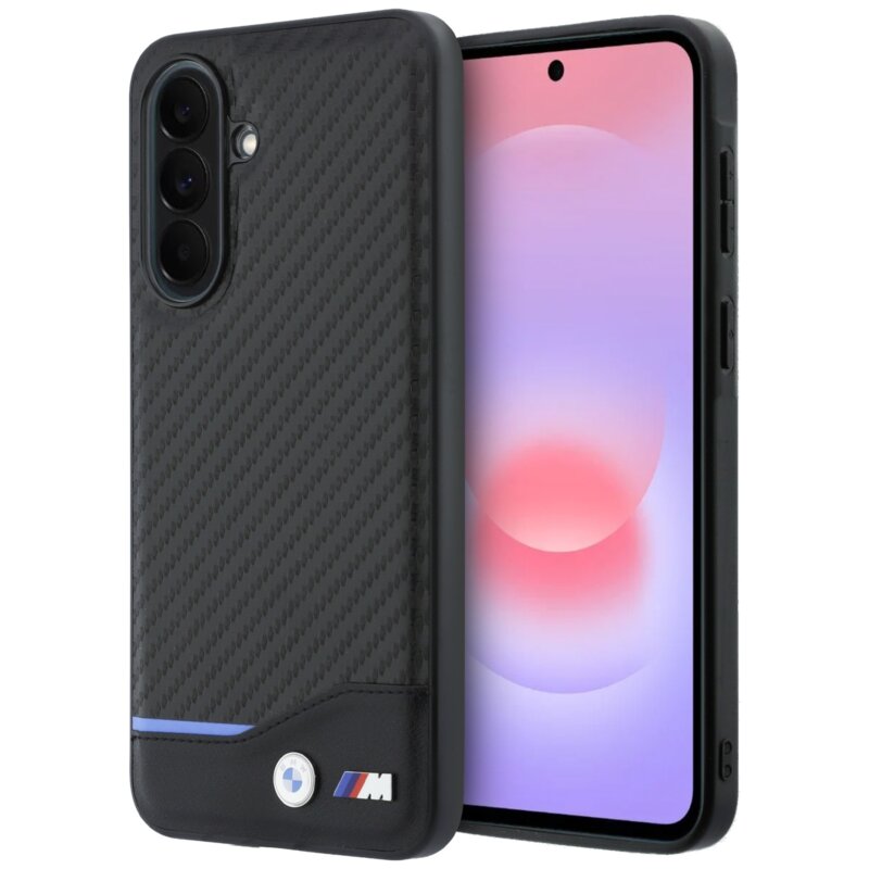 Etui BMW M Carbon do Samsung Galaxy A37 5G Czarny
