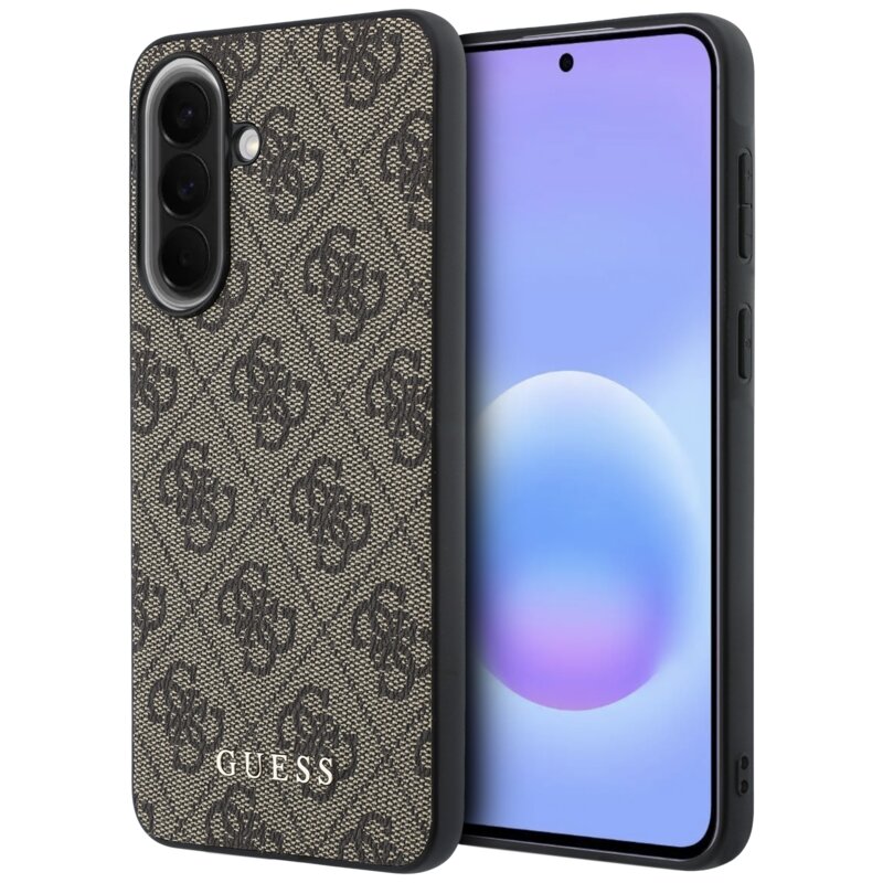 Etui GUESS 4G Classic do Samsung Galaxy A57 5G Brązowy