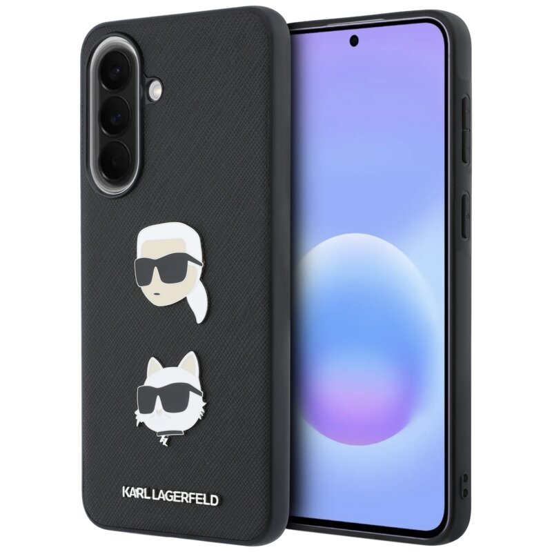 Karl Lagerfeld Karl&Choupette Heads do Galaxy A57 5G Czarny