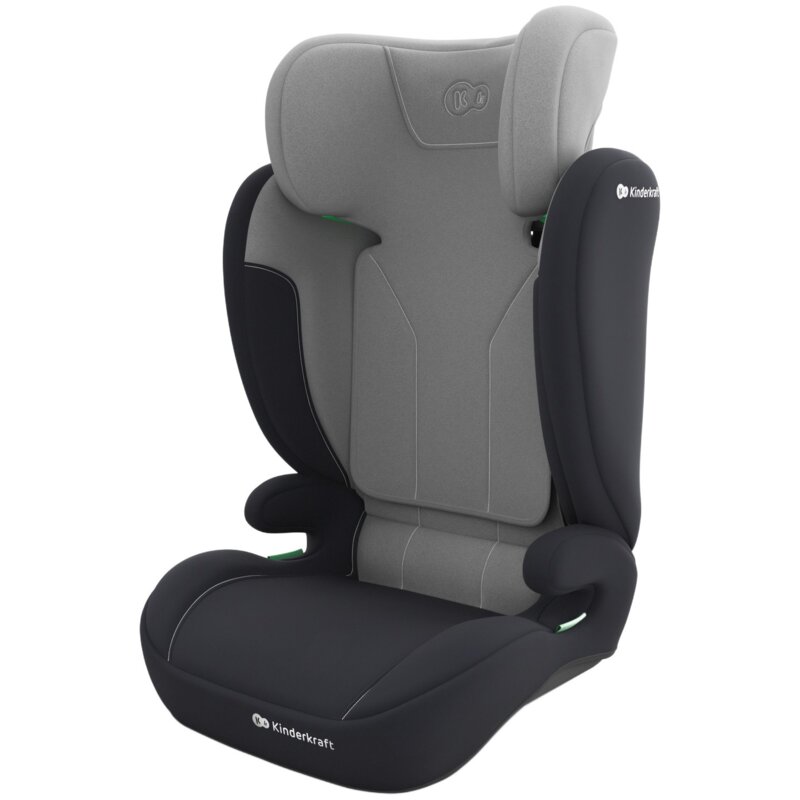Fotelik samochodowy KINDERKRAFT I-Spark 2 Plus i-Size 100-150 cm (15-36 kg) Szary