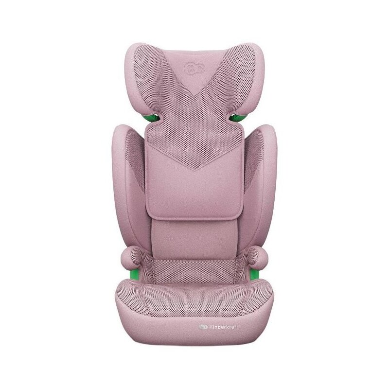Fotelik samochodowy KINDERKRAFT Junior Fix 2 Plus i-Size 100-150 cm (15-36 kg) Różowy