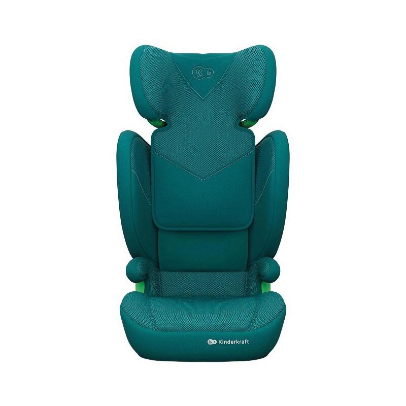Fotelik samochodowy KINDERKRAFT Junior Fix 2 Plus i-Size 100-150 cm (15-36 kg) Zielony