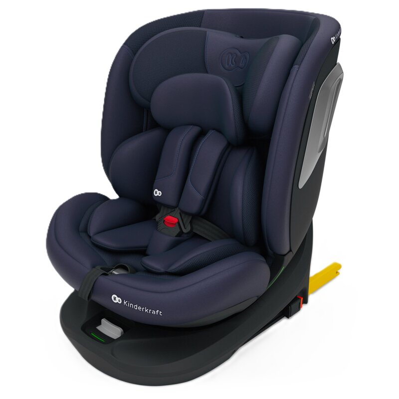 Fotelik samochodowy KINDERKRAFT I-Grow 2 Plus I-Size 40-150 cm (0-36 kg) Granatowy