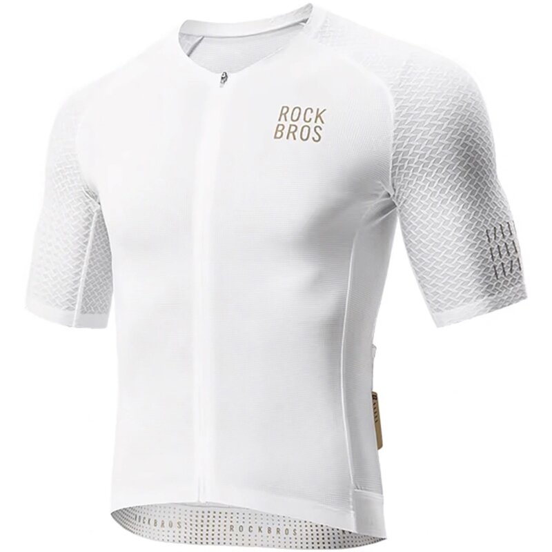 Koszulka rowerowa ROCKBROS YDDX011 Diamond (rozmiar S) Biały