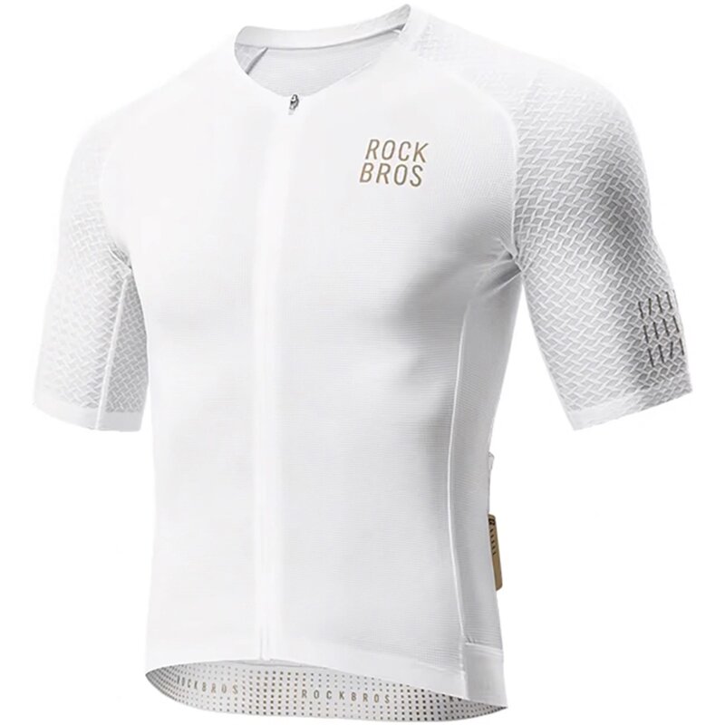 Koszulka rowerowa ROCKBROS YDDX011 Diamond (rozmiar XXL) Biały