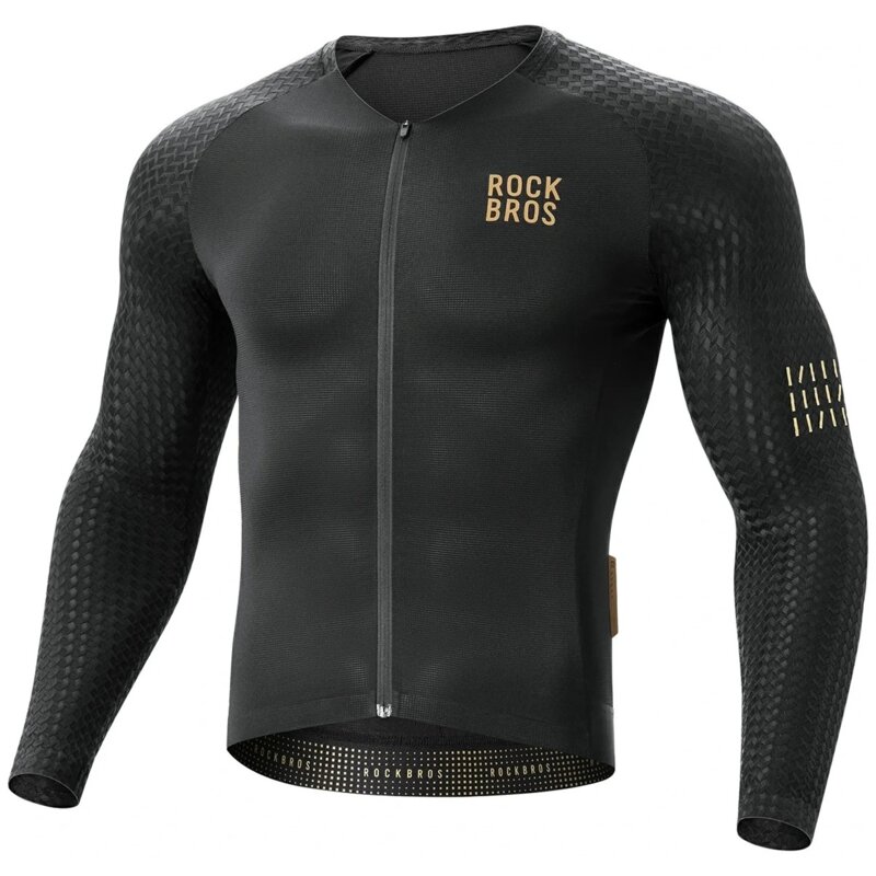 Koszulka rowerowa ROCKBROS YDCX008 Diamond (rozmiar XS) Czarny