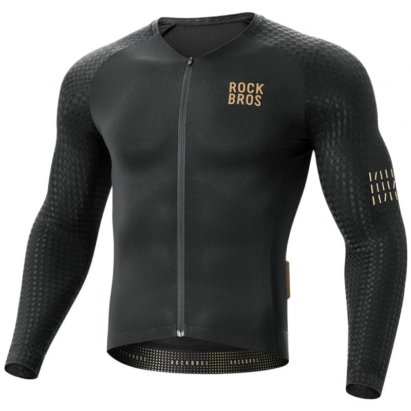 Koszulka rowerowa ROCKBROS YDCX008 Diamond (rozmiar XXL) Czarny