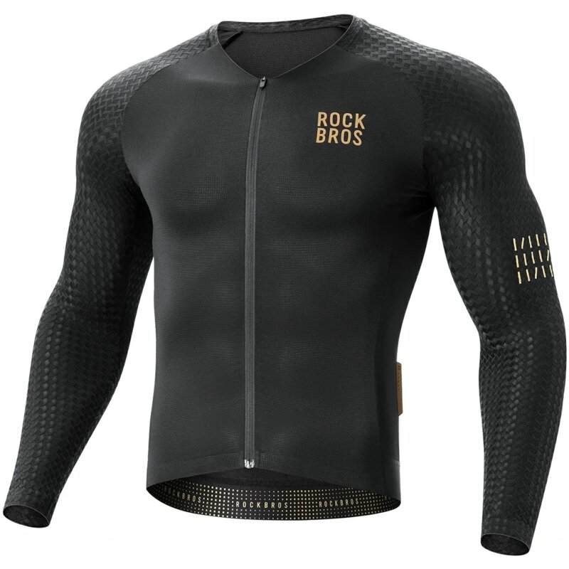 Koszulka rowerowa ROCKBROS YDCX008 Diamond (rozmiar XXXL) Czarny