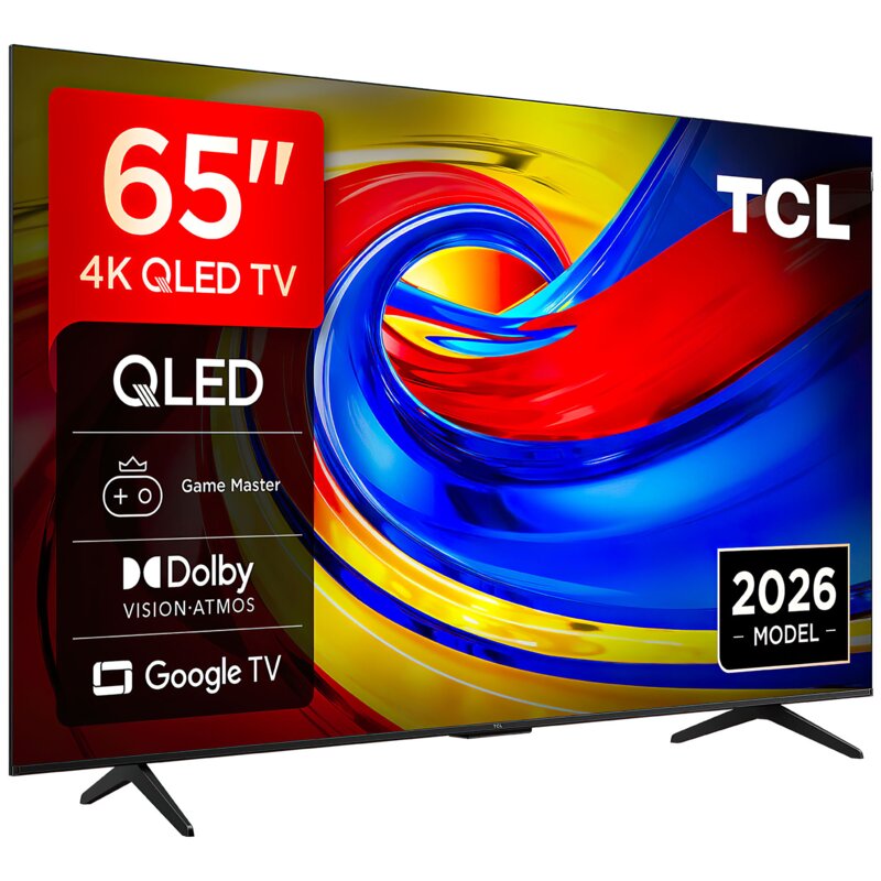 TCL 65P7L 65" QLED 4K Google TV Funkcje AI Dolby Vision Dolby Atmos HDMI 2.1 DVB-T2