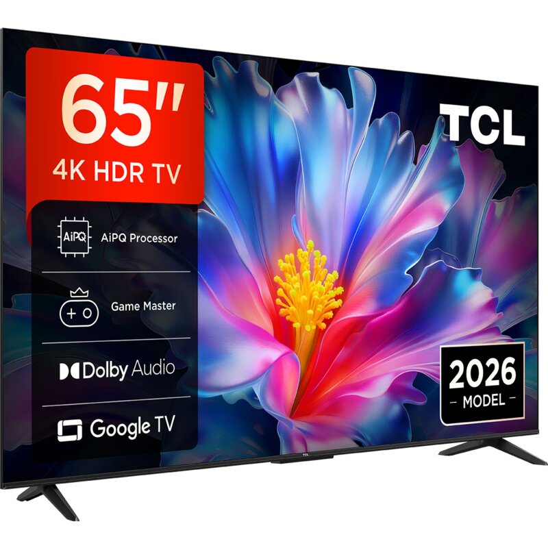 TCL 65P6L 65" LED 4K Google TV HDMI 2.1 DVB-T2