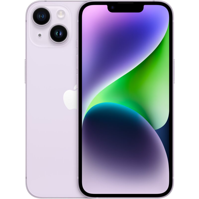 Smartfon APPLE iPhone 14 5G 128GB 6.1" Fioletowy (Stan Bardzo dobry)