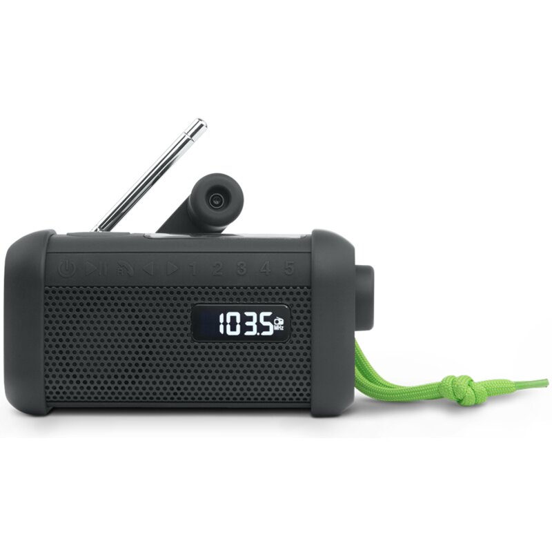Radio MUSE MH-08 MB Cyfrowe Przenośne Czarny