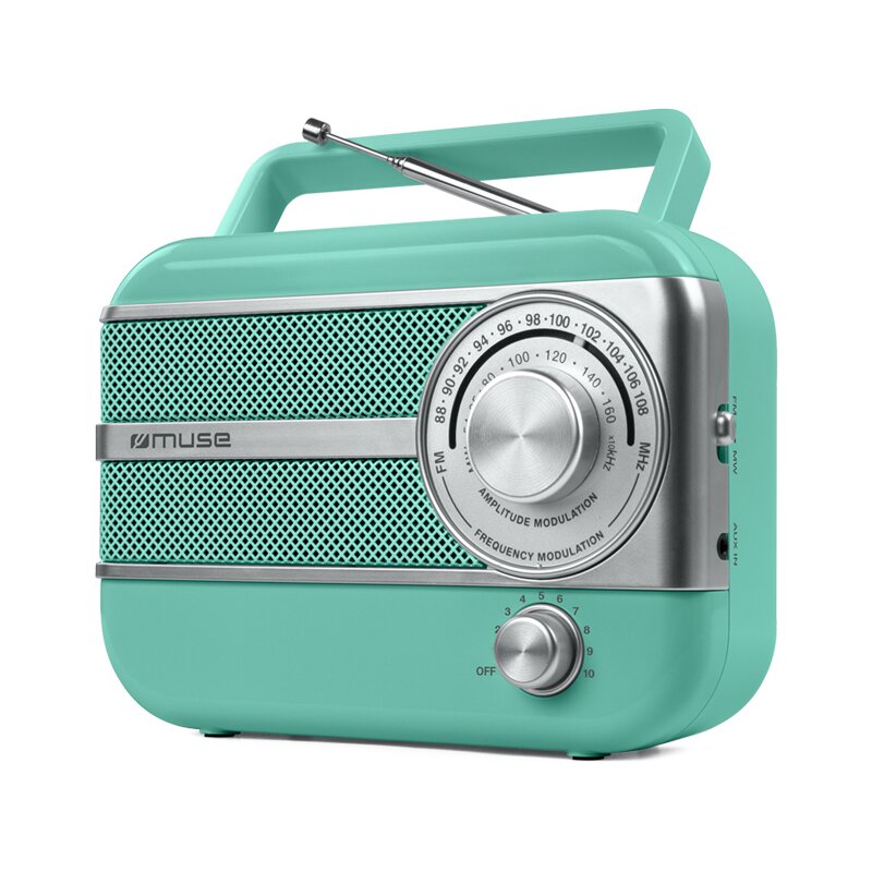 Muse M-056 AG Radio FM Zielony