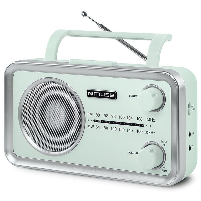 Muse MF-060 AG Radio FM Zielony