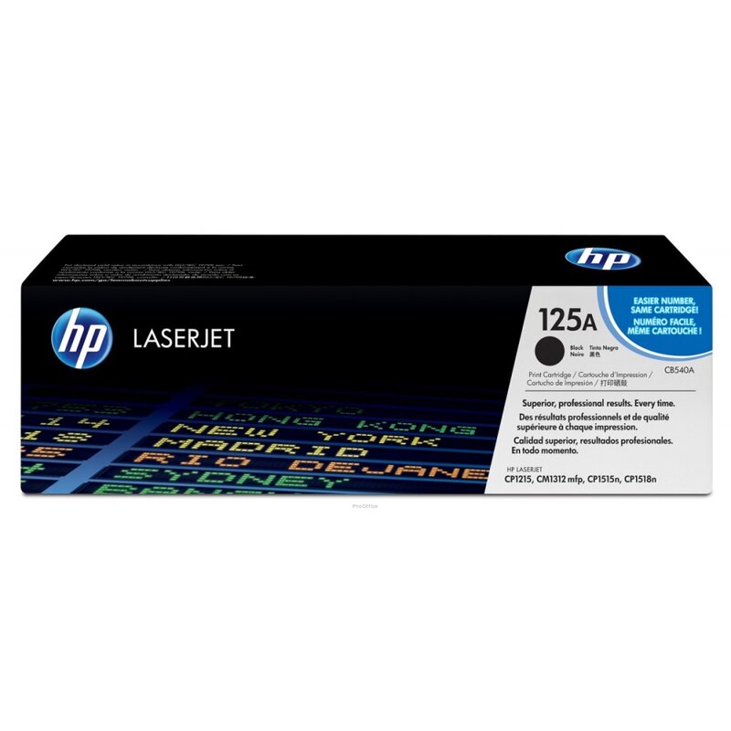 Toner HP Color LaserJet CP1215 Czarny CB540A