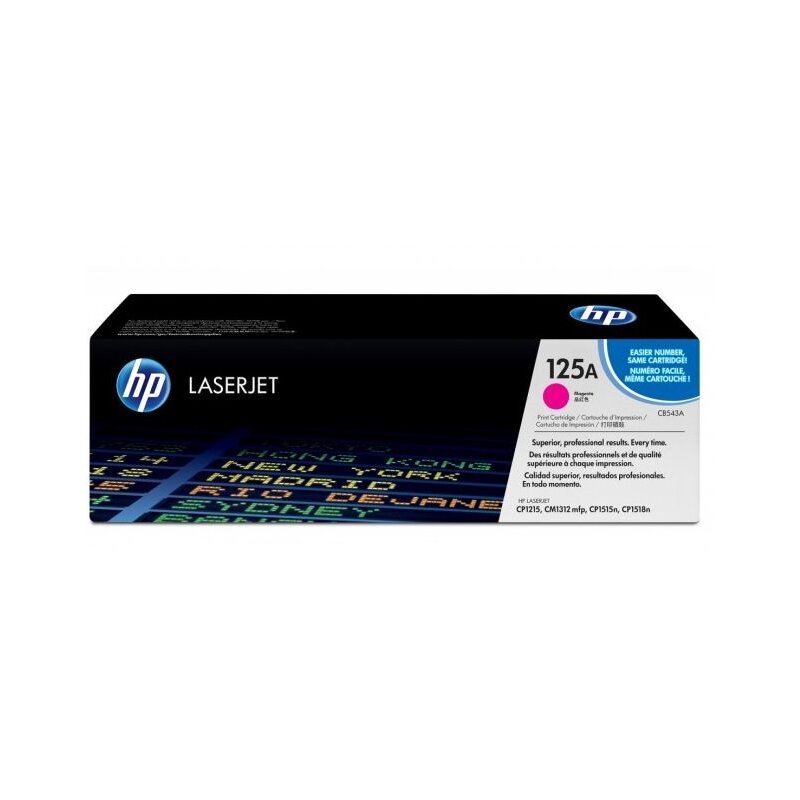HP CB543A nr 125A Purpurowy