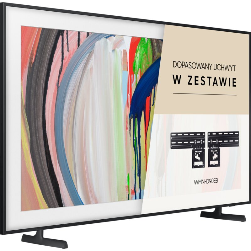 Samsung The Frame QE55LS03HAU 55" QLED 4K 144Hz HDMI 2.1 DVB-T2 + dopasowany uchwyt w zestawie