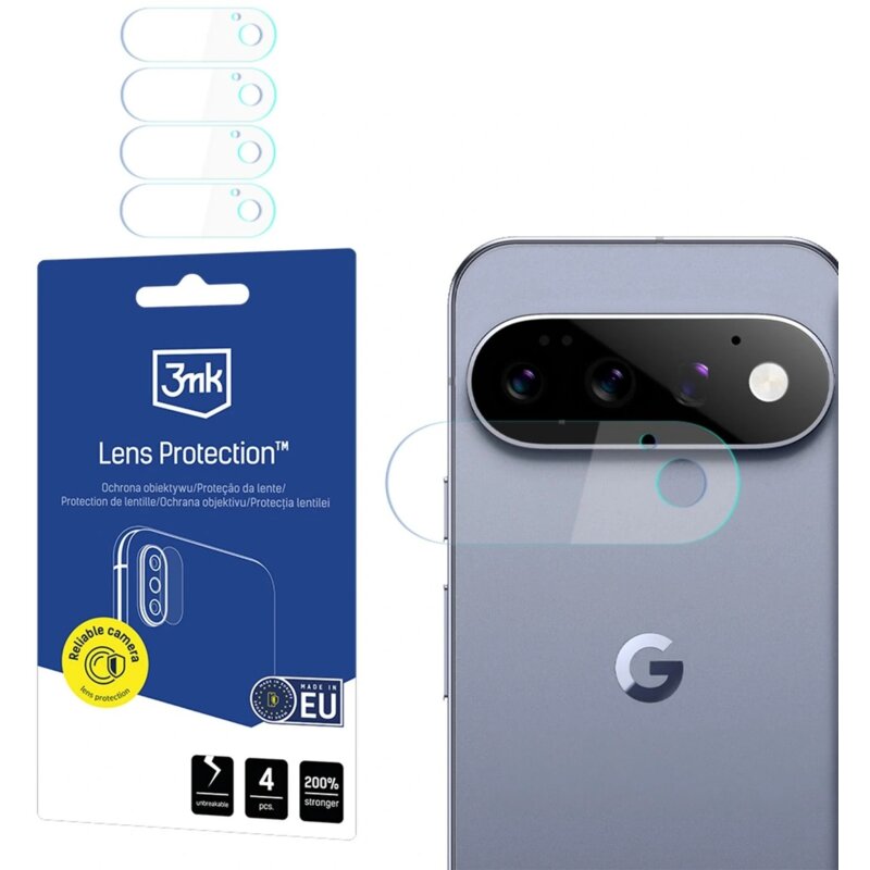 Nakładka na obiektyw 3MK Lens Protection Do Google Pixel 11 Pro (4 szt.)