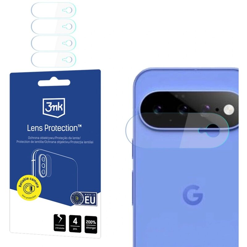 Nakładka na obiektyw 3MK Lens Protection Do Google Pixel 11 (4 szt.)