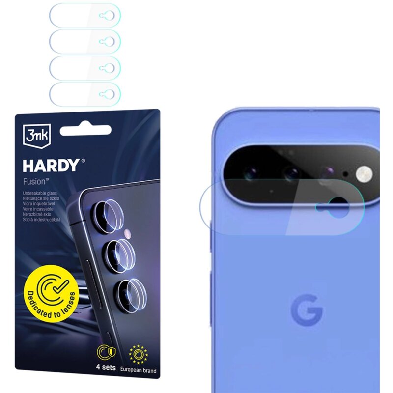 Nakładka na obiektyw 3MK Hardy Fusion Lens Protection do Google Pixel 11 (4 szt.)