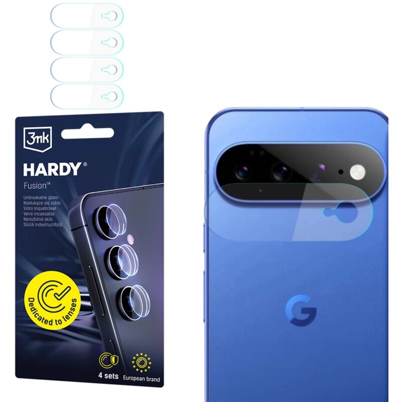 Nakładka na obiektyw 3MK Hardy Fusion Lens Protection do Google Pixel 11 Pro XL (4 szt.)