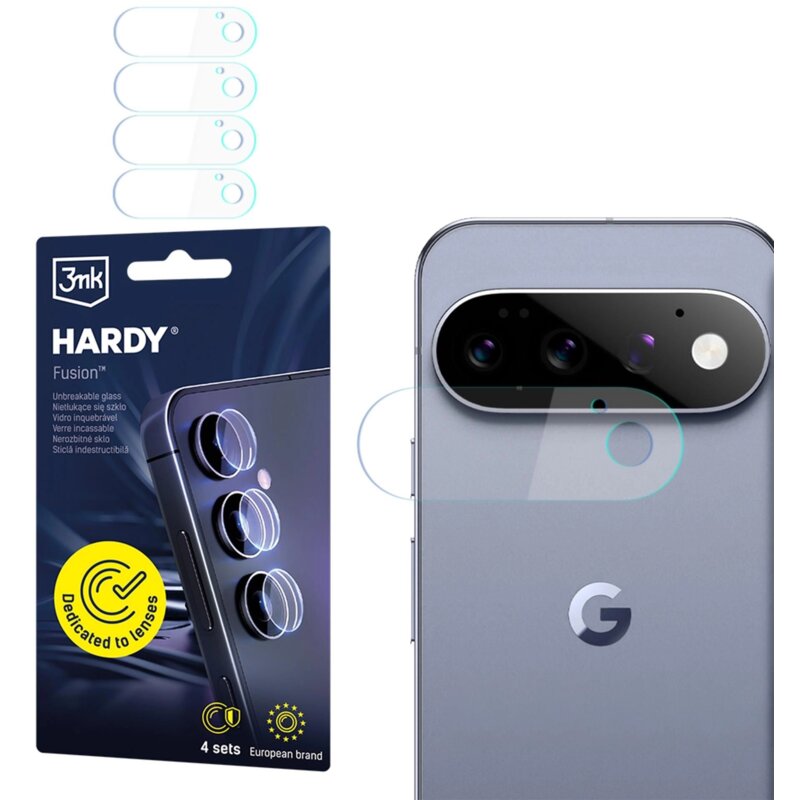 Nakładka na obiektyw 3MK Hardy Fusion Lens Protection do Google Pixel 11 Pro (4 szt.)