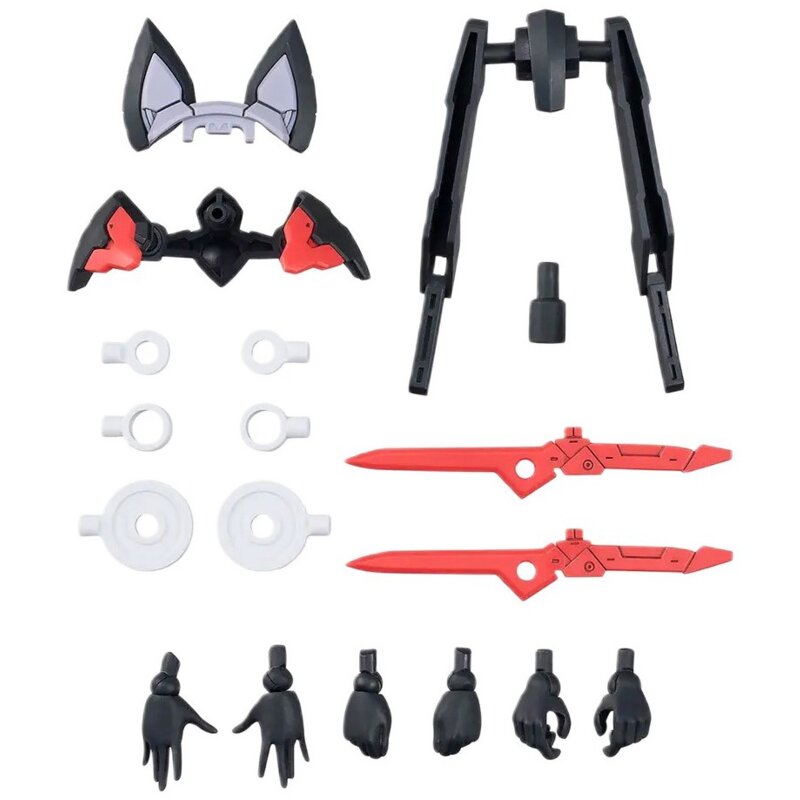 Zestaw akcesoriów BANDAI Gundam Micolulu Option Parts Type Color B