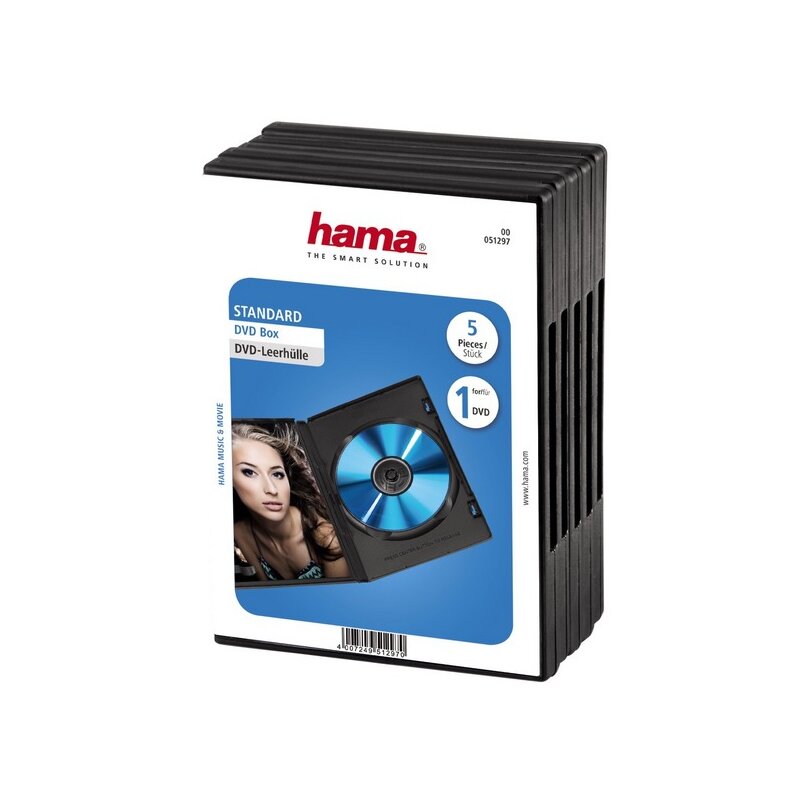 Pudełko HAMA DVD Jewel Case (5 szt.)