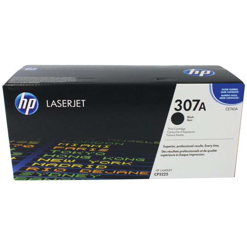 HP 307A oryginalny wkład z czarnym tonerem LaserJet