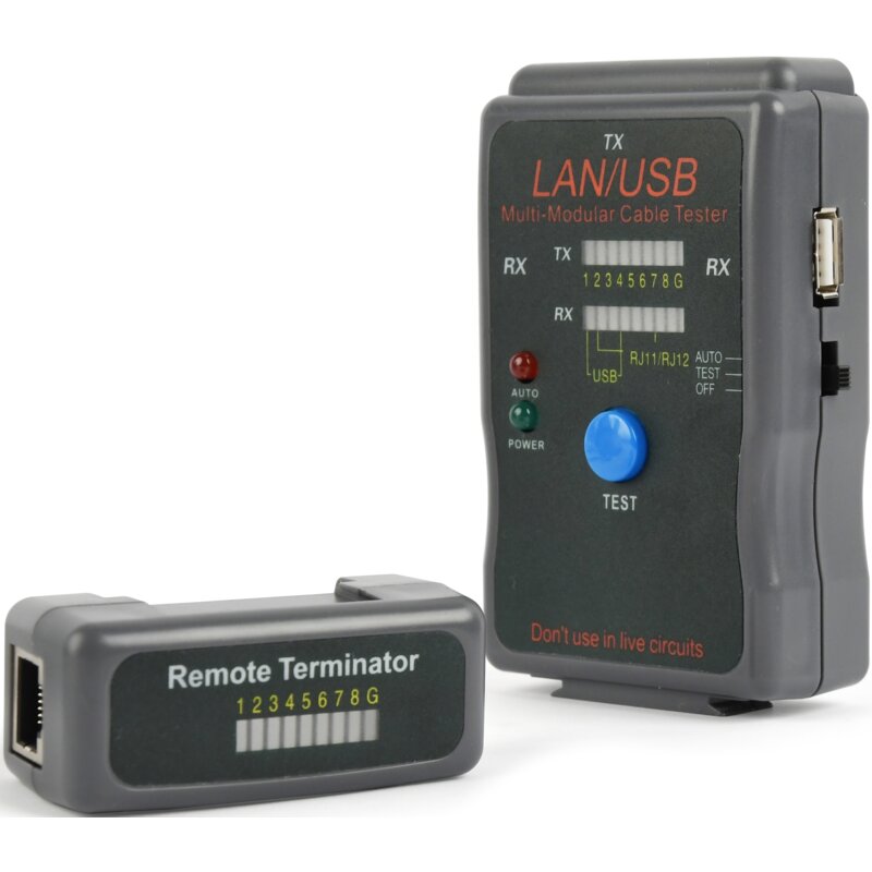 Tester kabli CABLEXPERT NCT-2