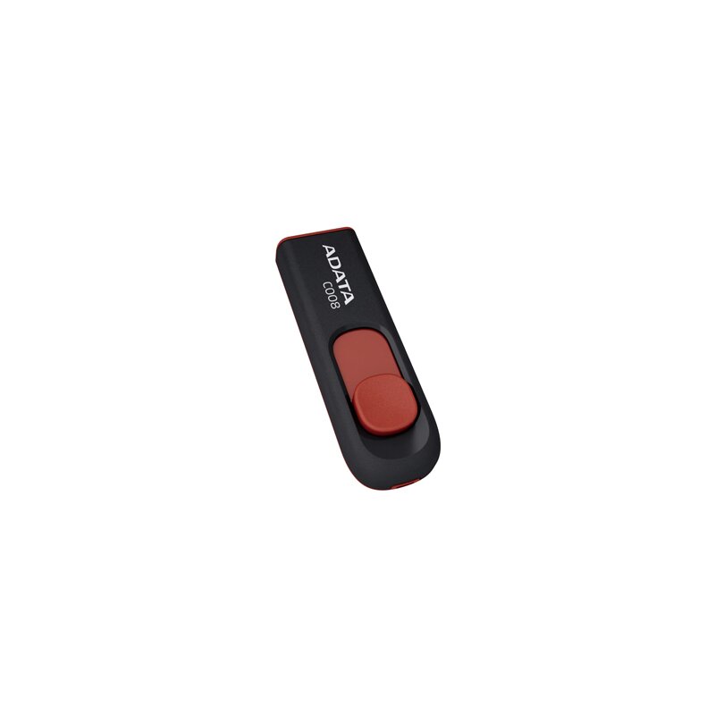 Pendrive ADATA C008 32GB, USB 2.0 Czarno-czerwony