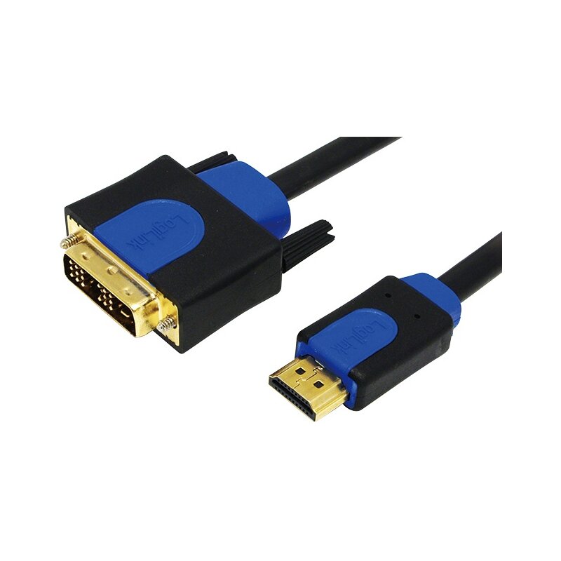 Kabel HDMI - DVI-D Single Link LOGILINK 2 m