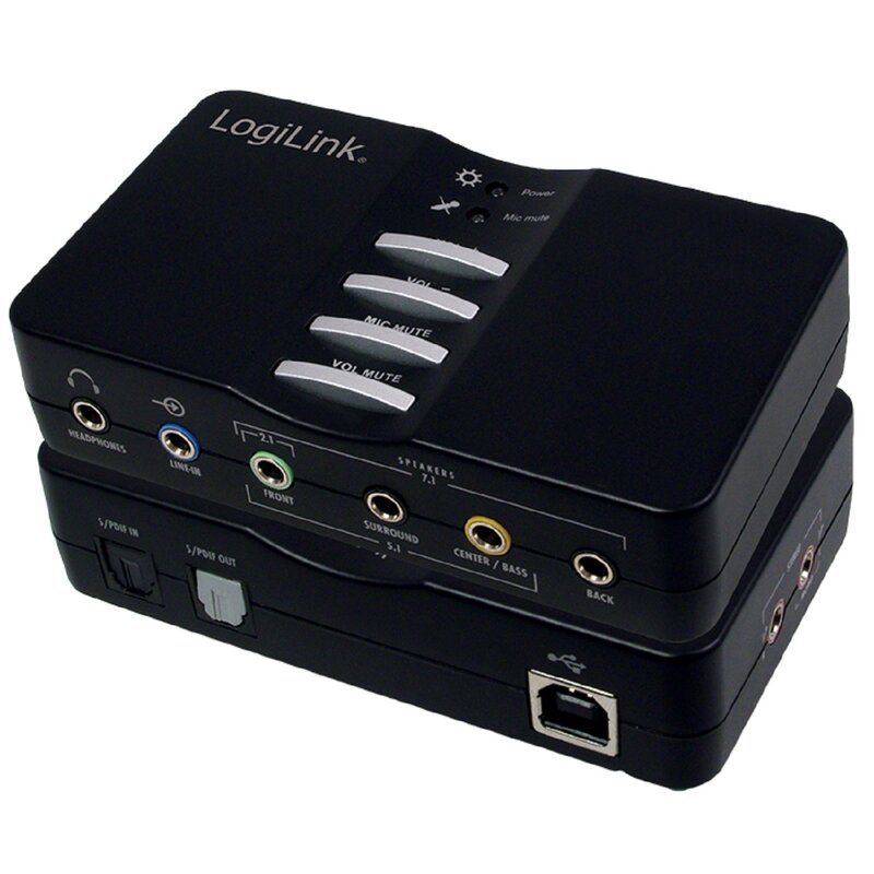 LogiLink USB sound box 7.1 8-channel