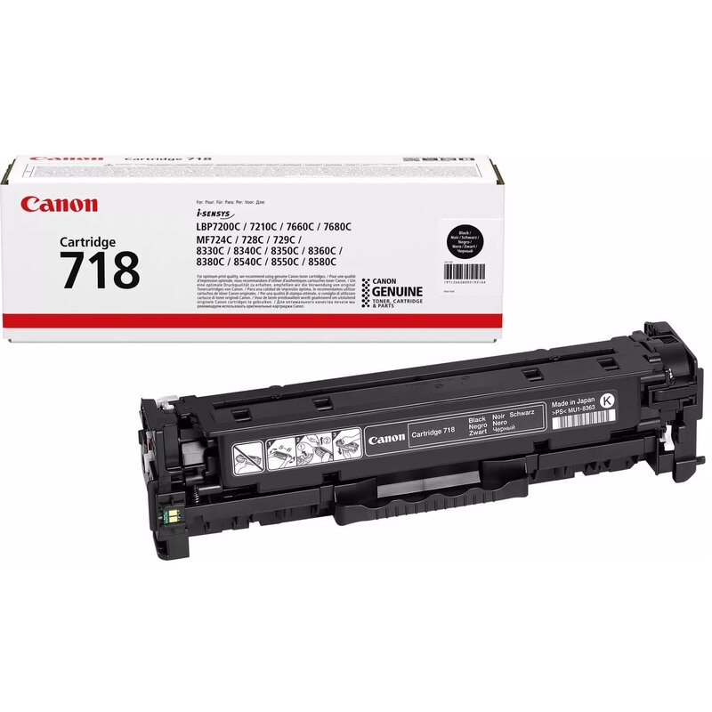 Canon CRG-718BK black 3400str.