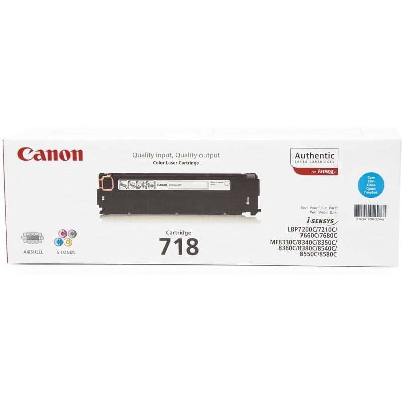 Canon CRG-718C cyan 2900str.