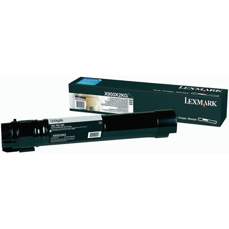Toner LEXMARK X950X2KG Czarny