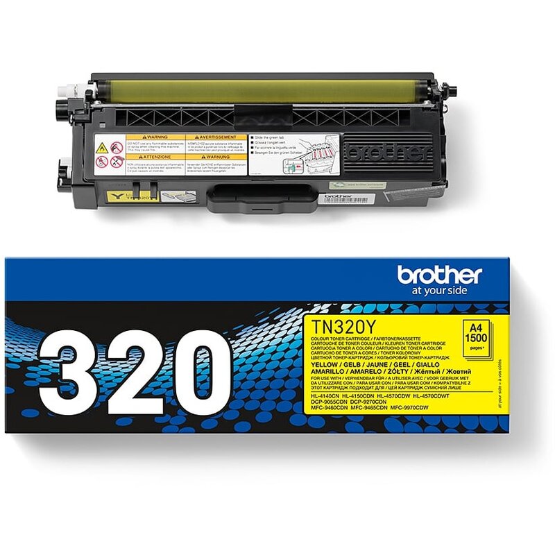 Brother TN320Y yellow 1500str.