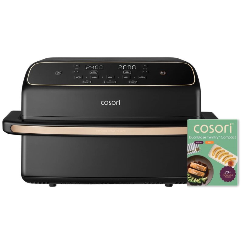 Air Fryer Frytkownica beztłuszczowa COSORI CAF-TF801-CEUR Dual Blaze TwinFry Compact 8.6l