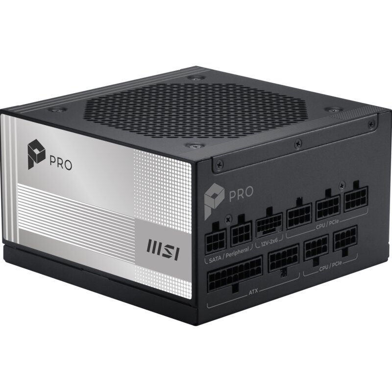 Zasilacz MSI Pro A850PL PCIE5 850W 80 Plus Platinum