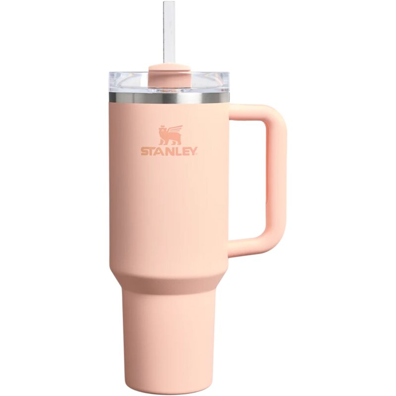 Kubek termiczny STANLEY Quencher H2.0 FlowState Tumbler Pomarańczowo-kremowy 1180 ml