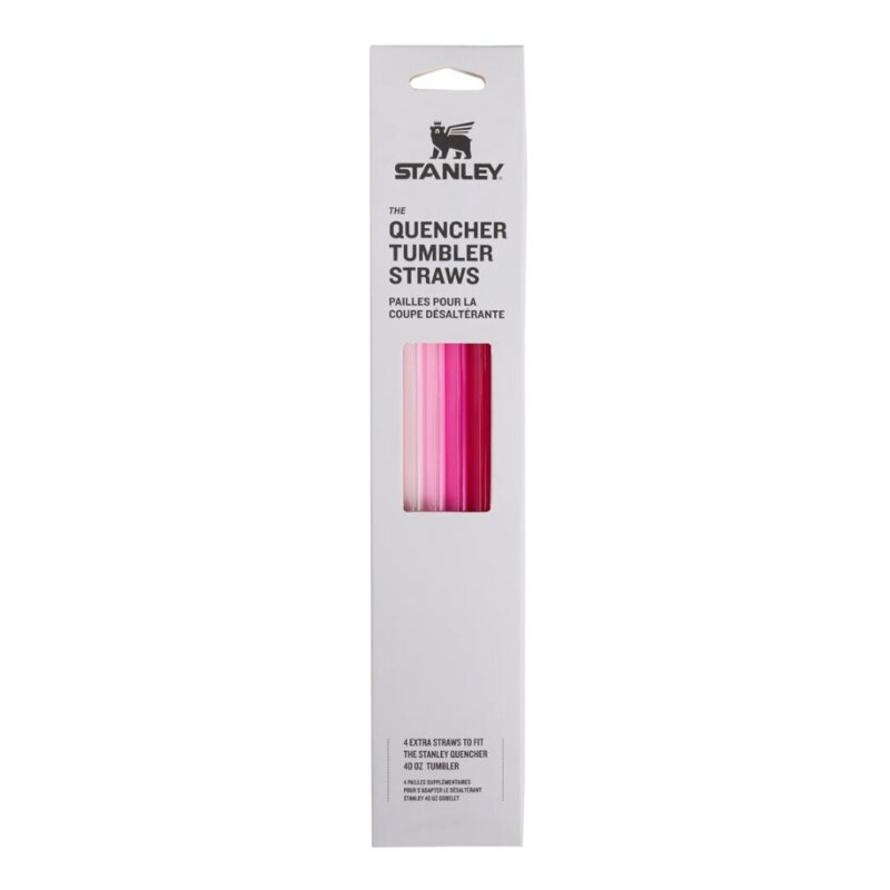 Słomka STANLEY do Quencher FlowState H2.0 Tumbler Różowy 1180 ml (4 szt.)
