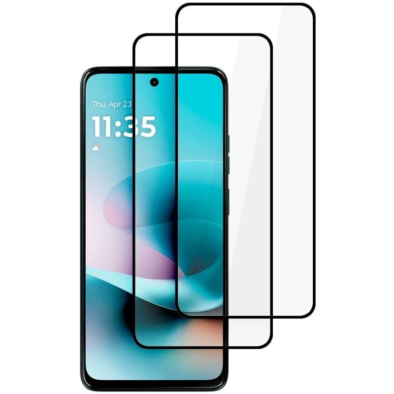 Szkło hartowane TECH-PROTECT Glass Fit+ do Motorola Moto G57/G57 Power/G67 Power (2 szt.)