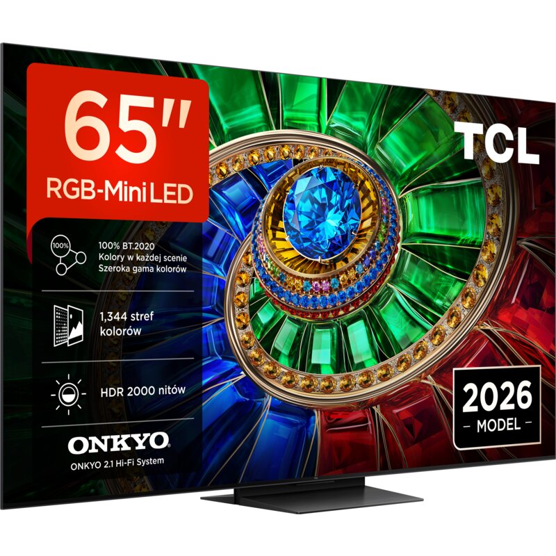 Telewizor TCL 65RM7L 65” RGB 4K 144 Hz VRR Google TV Dolby Atmos Dolby Vision HDMI 2.1