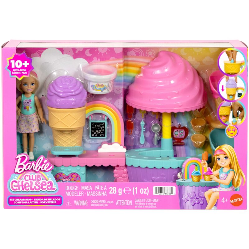 Lalka Barbie Chelsea Lodziarnia JMJ42