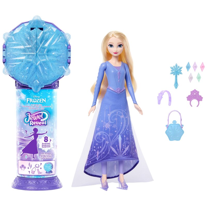 Lalka DISNEY FROZEN Kraina Lodu Jewel Reveal Elsa JMC93