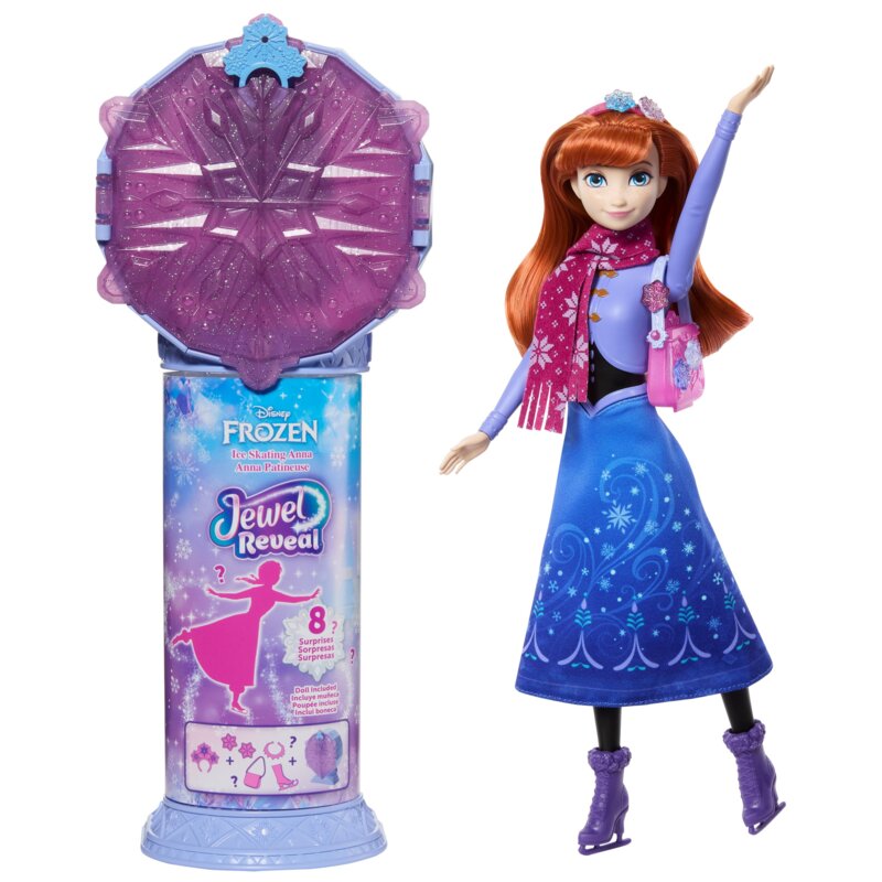Lalka DISNEY FROZEN Kraina Lodu Jewel Reveal Anna JMC94