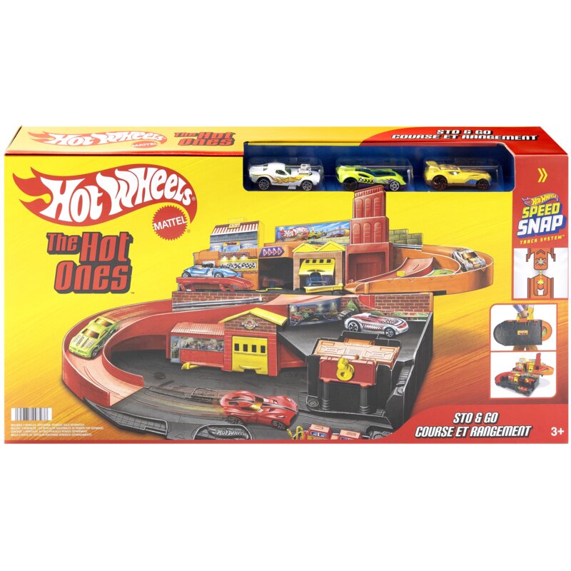 Tor Hot Wheels Stunt Tracks Rajdowe Miasto JFH37